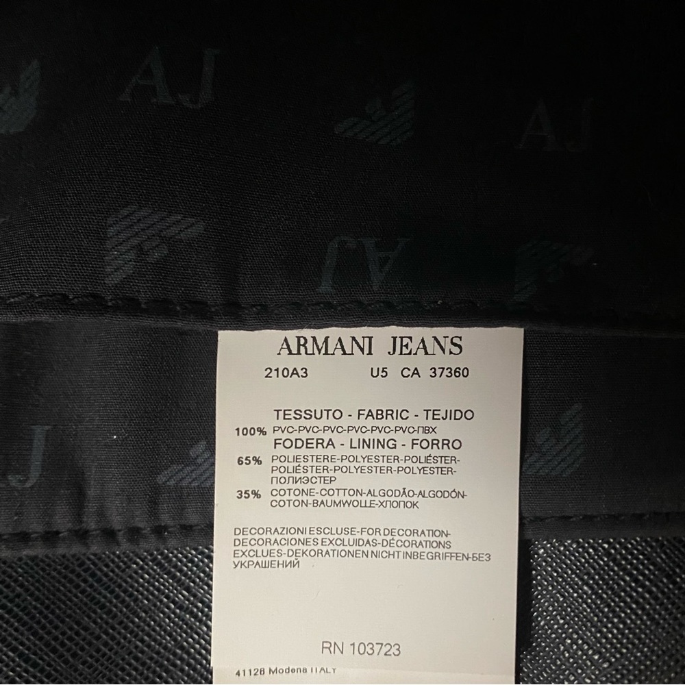 🌺Armani Jeans Navy Blue Handbag - Picture 8 of 16